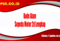 Kode Alam Sepeda Motor 2d