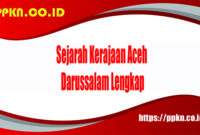 Sejarah Kerajaan Aceh Darussalam