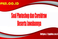 Soal Photoshop dan Coreldraw