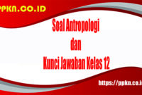 soal antropologi dan kunci jawaban kelas 12 semester 2