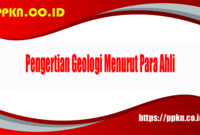 pengertian geologi