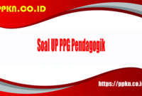 soal ppg pedagogik