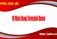 10 mata uang termahal dunia