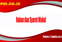 rukun dan syarat wakaf