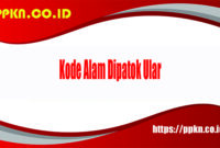 Kode Alam Dipatok Ular