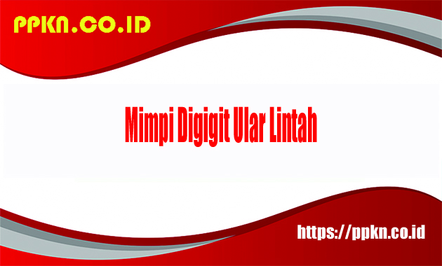 Mimpi Digigit Ular Lintah
