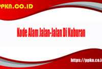Kode Alam Jalan Jalan Di Kuburan