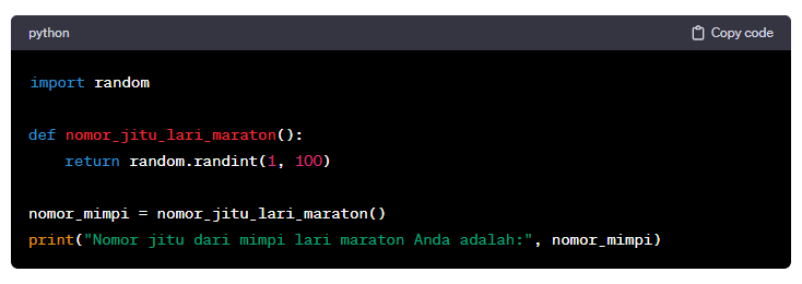 Buku Mimpi Lari Maraton