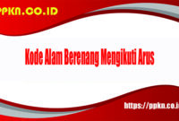 Kode Alam Berenang Mengikuti Arus