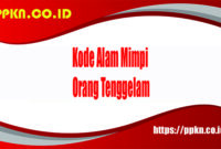 Kode Alam Mimpi Orang Tenggelam