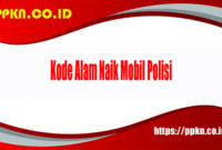 Kode Alam Naik Mobil Polisi