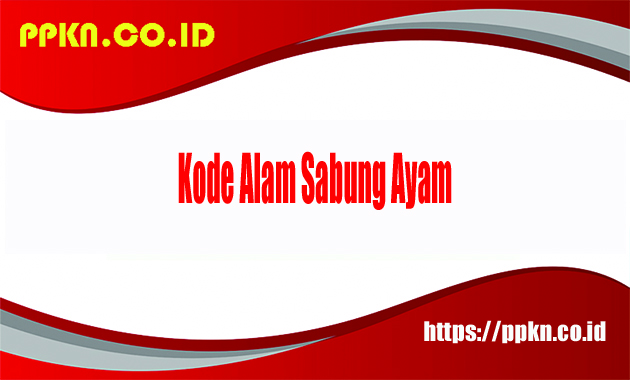 Kode Alam Sabung Ayam