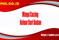 Mimpi Cacing Keluar Dari Badan