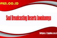 Soal Broadcasting