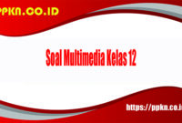 Soal Multimedia Kelas 12