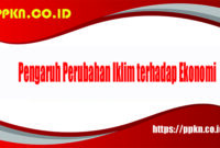 pengaruh perubahan iklim terhadap ekonomi