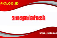 cara mengamalkan Pancasila