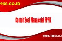 Contoh Soal Manajerial PPPK