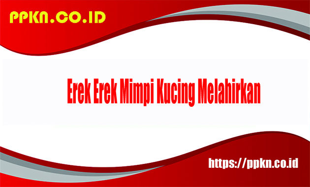 Erek Erek Mimpi Kucing Melahirkan