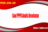 Soal PPPK Analis Kesehatan