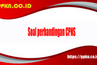 Soal Perbandingan CPNS