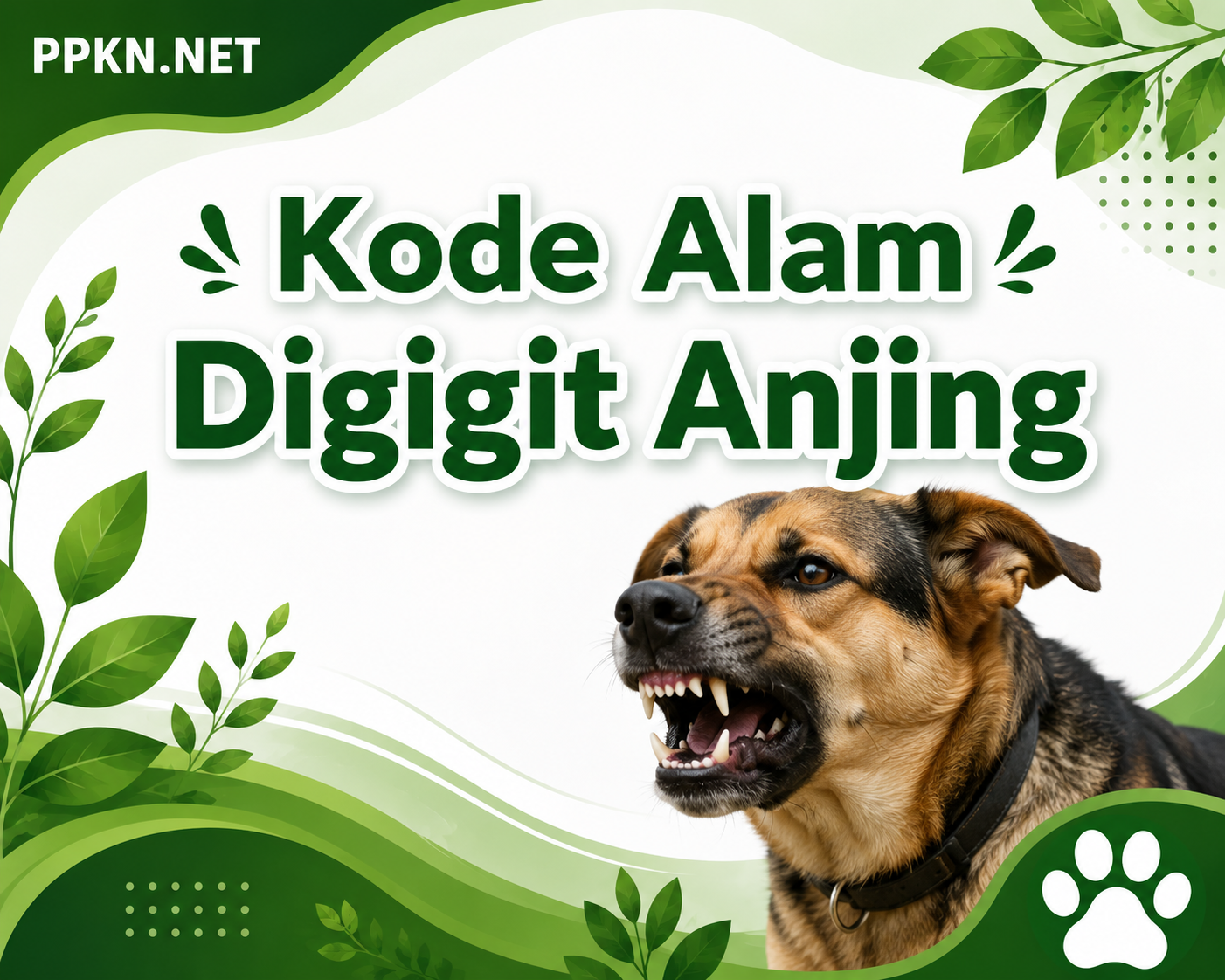Kode Alam Digigit Anjing