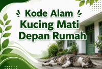 Kode Alam Kucing Mati Depan Rumah