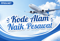 Kode Alam Naik Pesawat
